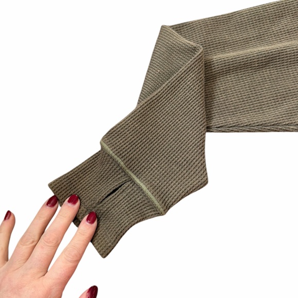 Free People Intimately Early Night Crop Sleep Top Waffle Knit Women’s Sz Small - Picture 7 of 11